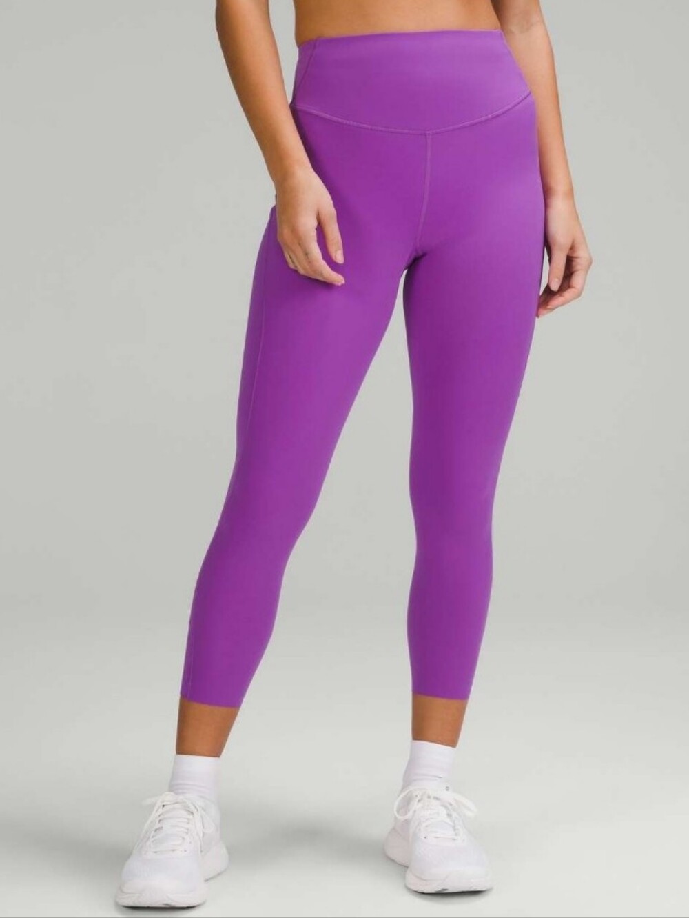 Lululemon Base Pace High-Rise Crop- Moonlit Magenta/ 8